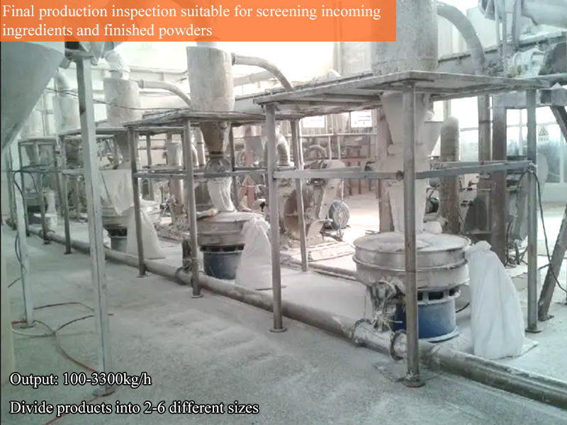 benefits of our powder sieving machine