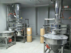 Sieving Pharmaceutical Powder