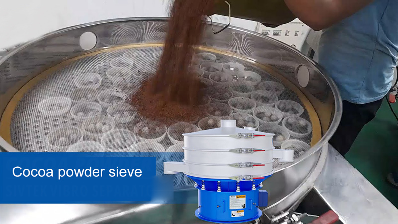 Introduction of cocoa powder sieve