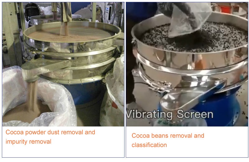 Application of cocoa separation machine