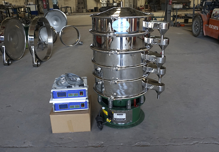 Powder Coating Ultrasonic Sieving Machine