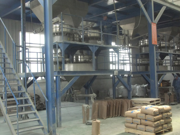 Application of vibration sieve