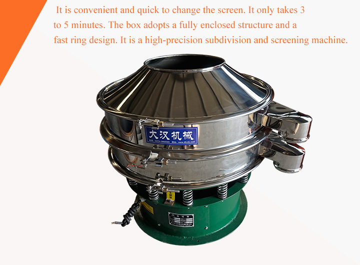 Benefits of circular vibrating screen