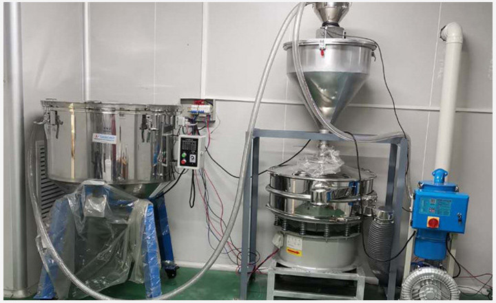 Application of ultrasonic vibro sifter