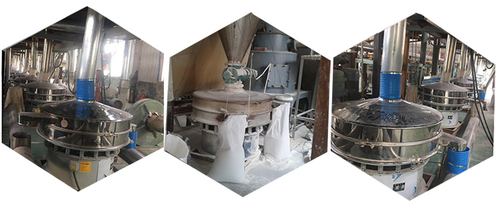 Application of single vibro sifter