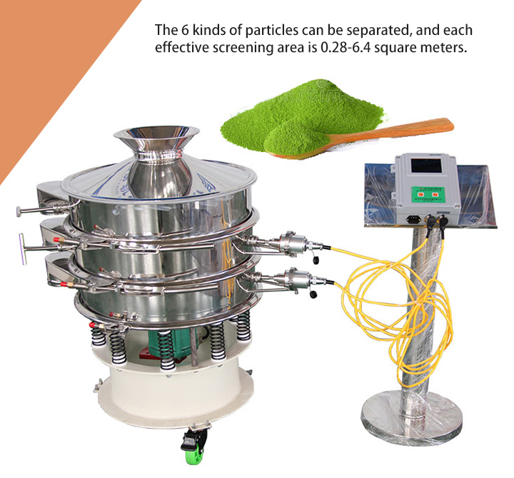 Benefits of PVC resin rotary vibrator separator