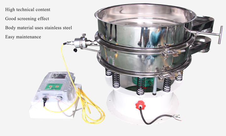 Features of ultrasonic sieving machine