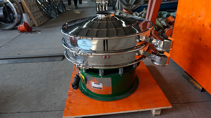 The working principle of circular vibrating sieve