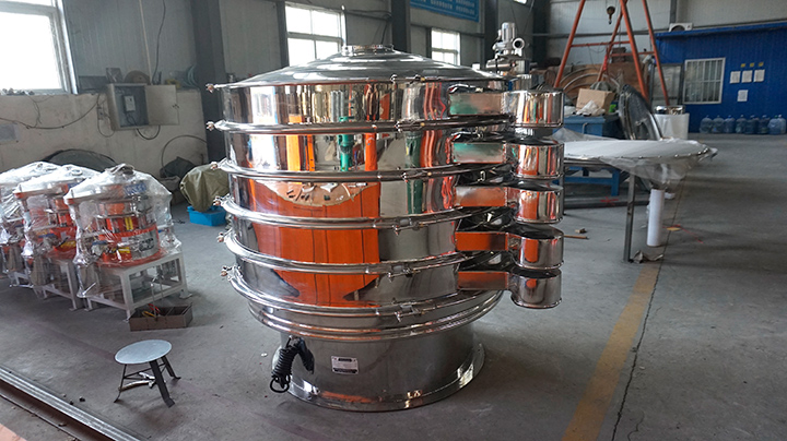 Application of quartz sand vibro sifter production process