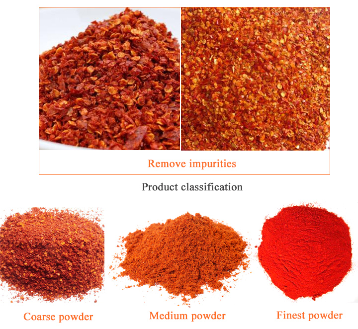 chili powder vibration sieve