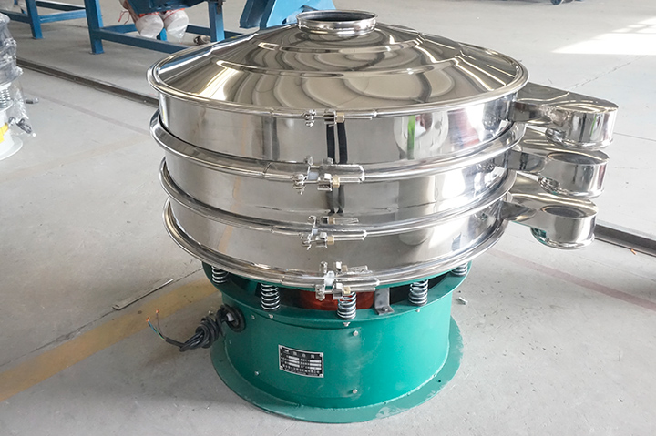 How to remove impurities from potato starch vibrating screen