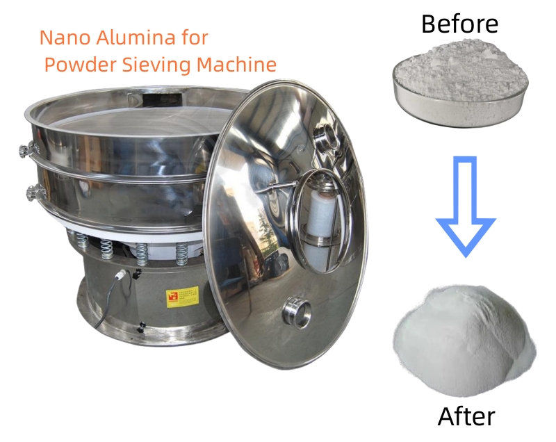 Nano Alumina for Powder Sieving Machine