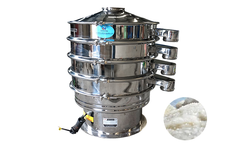 Sea Salt Mini Rotary Sieve Machine