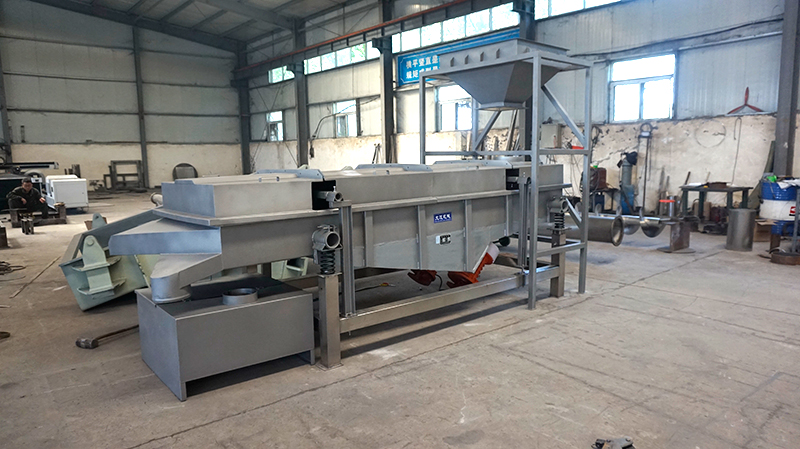 Sunflower seeds screening machine