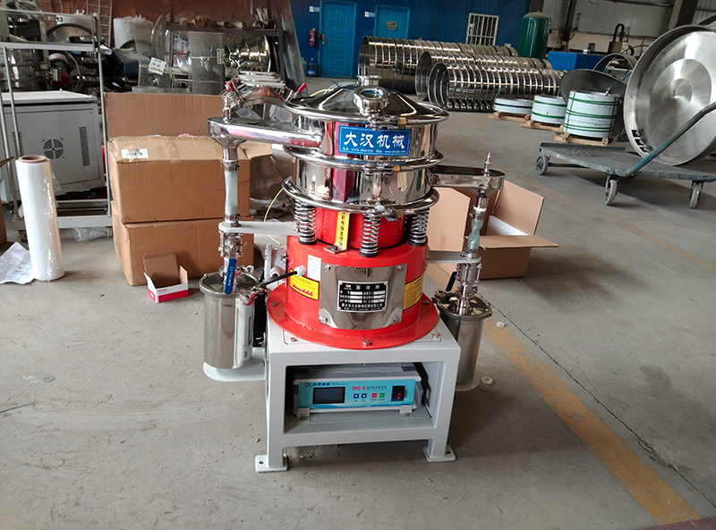 Ultrasonic vibrating screen for sea buckthorn fruit powder